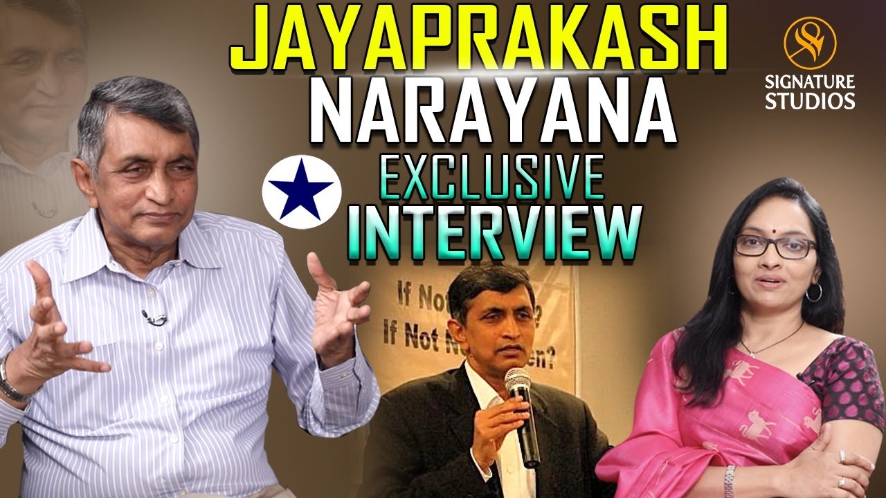 Jaya Prakash Narayana Exclusive Interview | Signature Studios