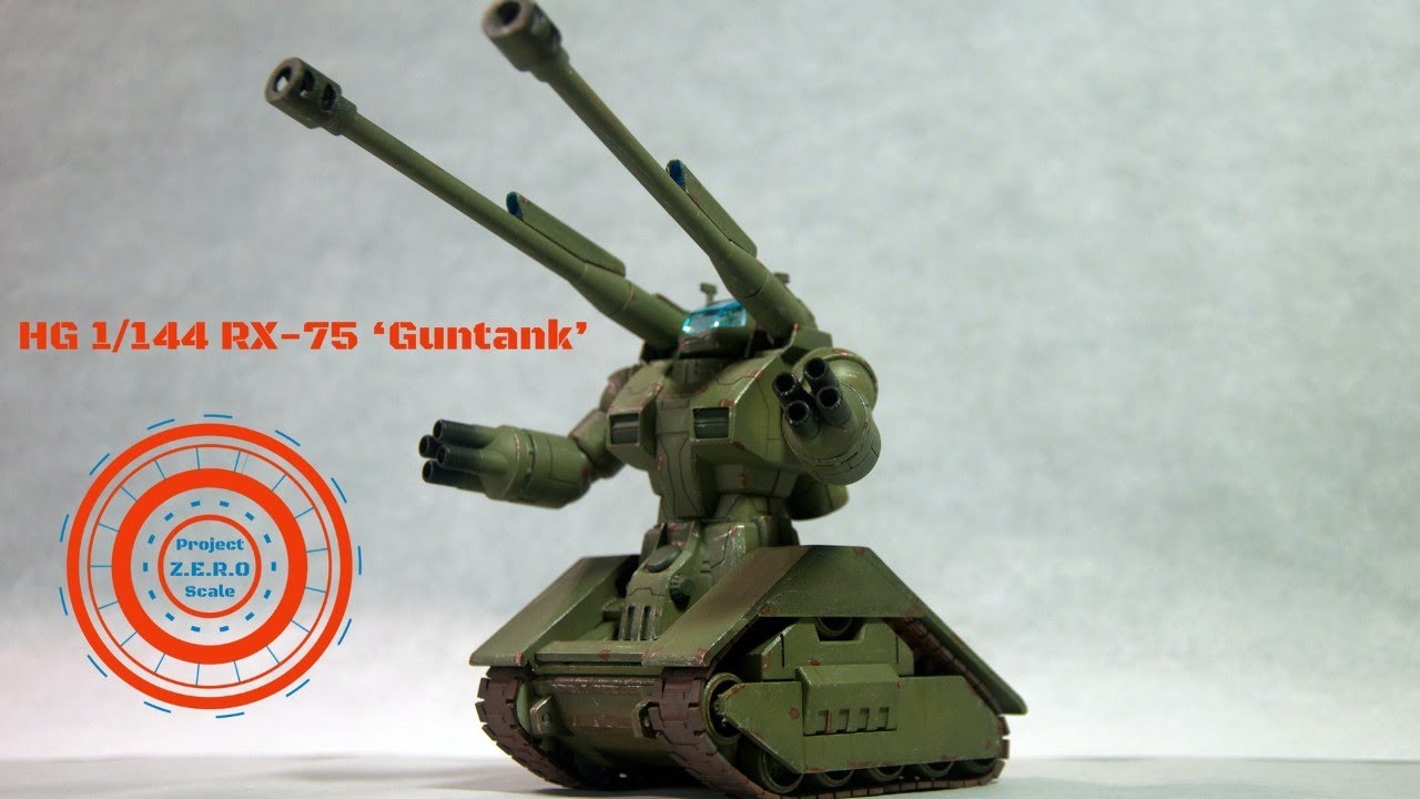 Custom Build HG RX-75 Guntank