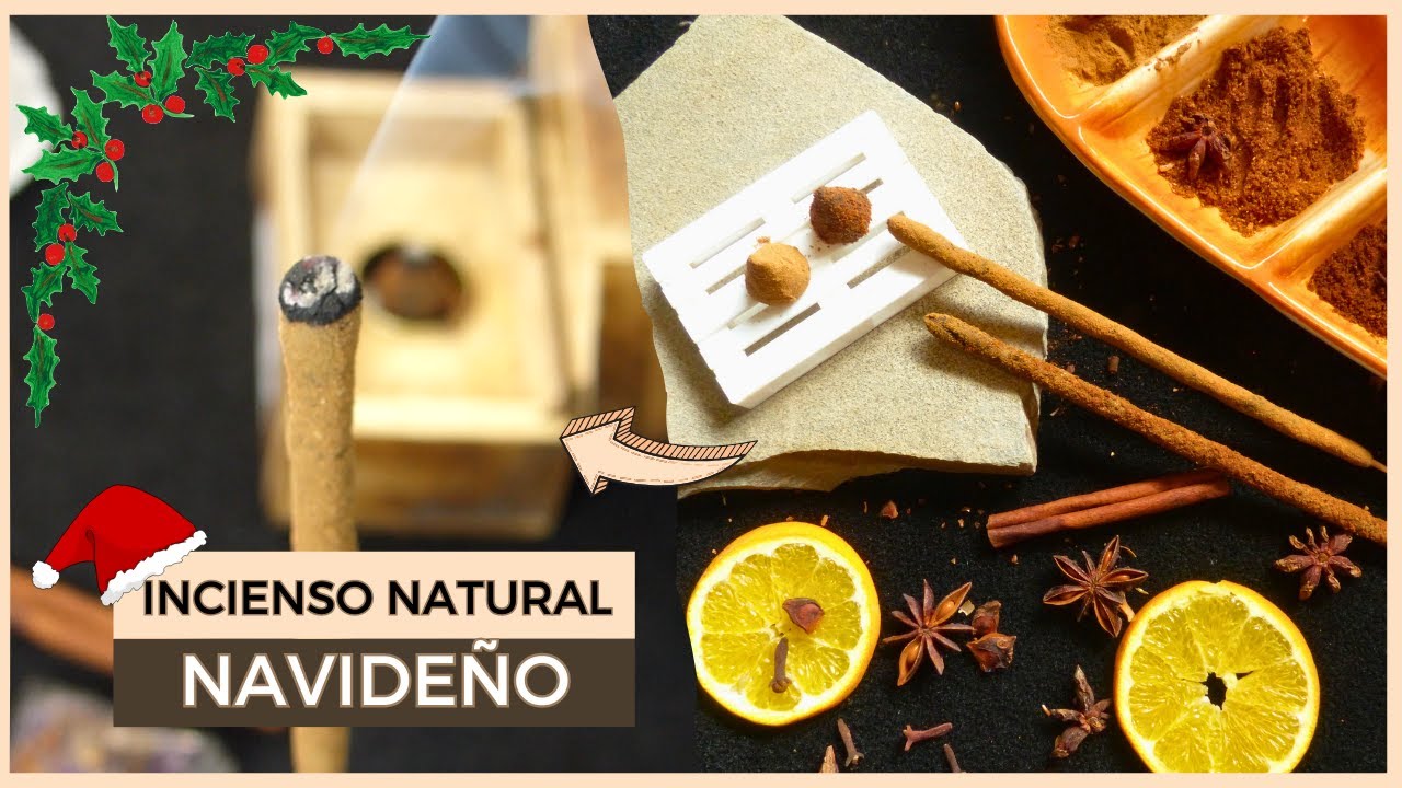 Cómo hacer inciensos naturales con especias y plantas: INCIENSO NAVIDEÑO 🍊​​🎄​✨​
