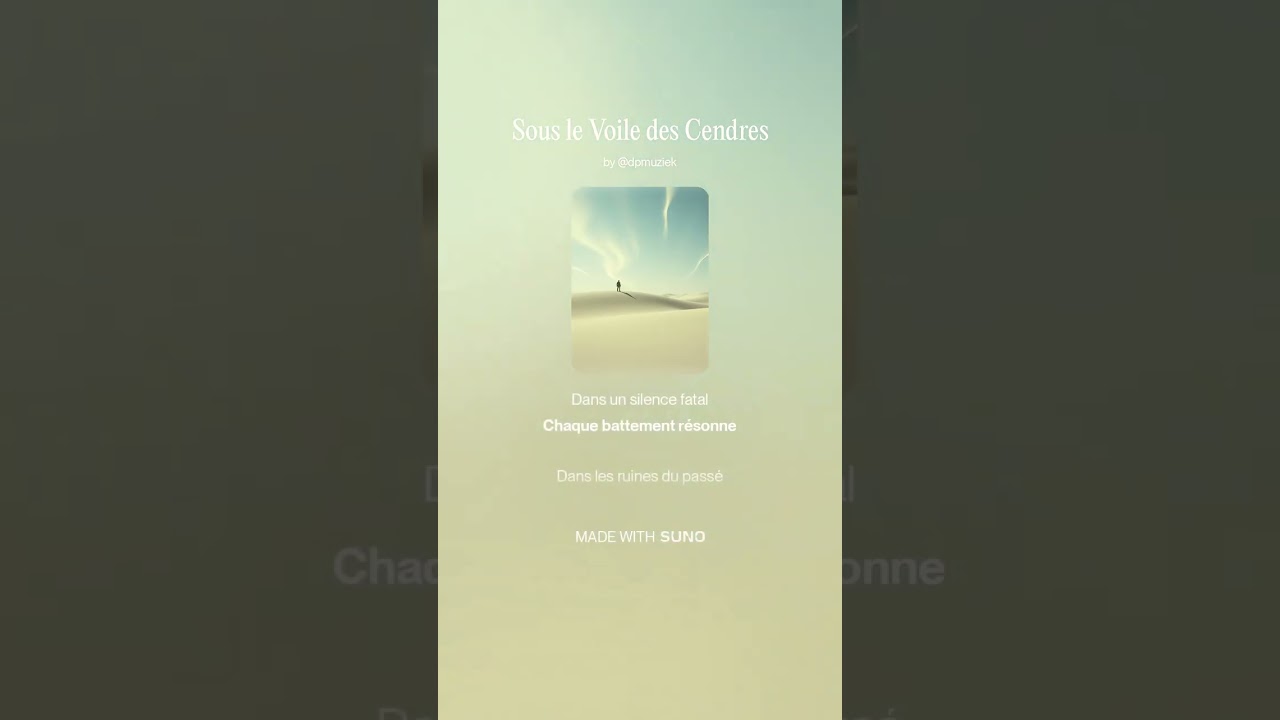Sous le Voile des Cendres