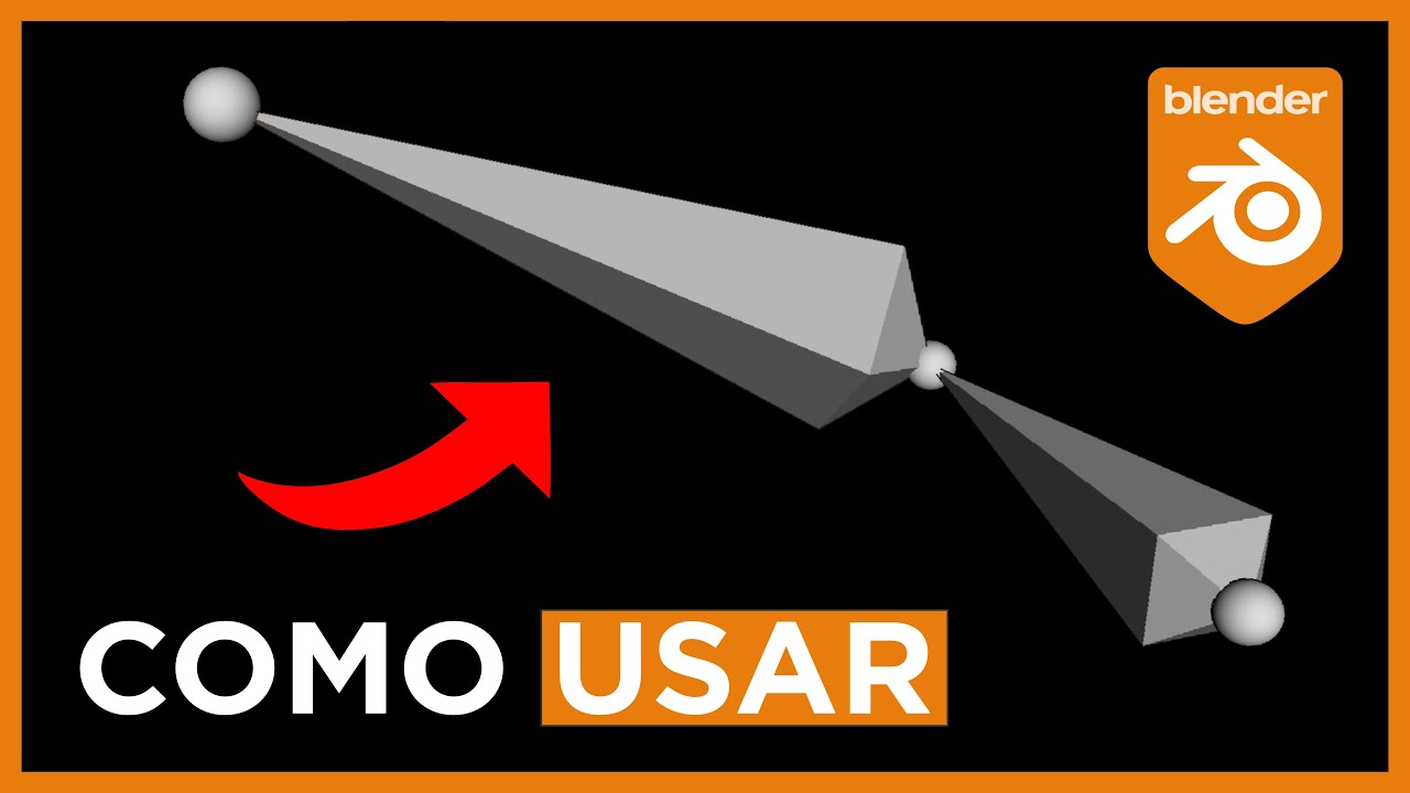 Como usar os BONES no Blender 3D (RÁPIDO E SIMPLES)