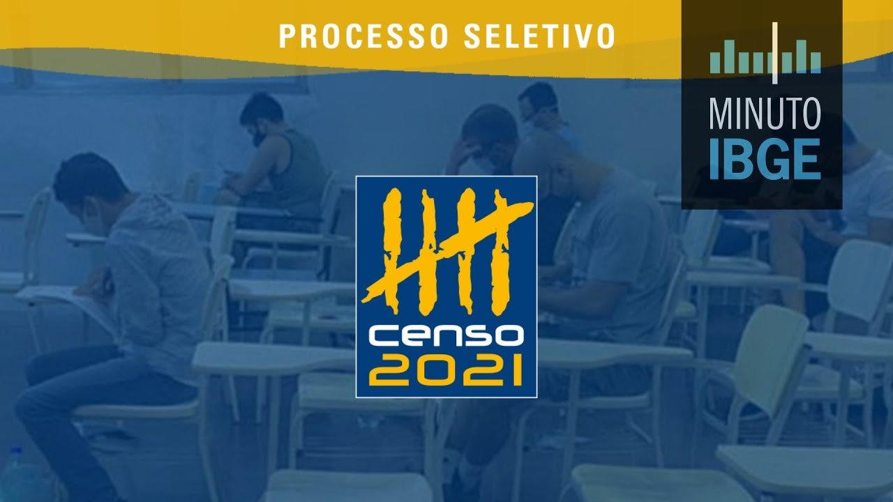 Minuto IBGE -  PSS Censo 2021: Inscri&ccedil;&otilde;es Abertas [&Aacute;UDIO]