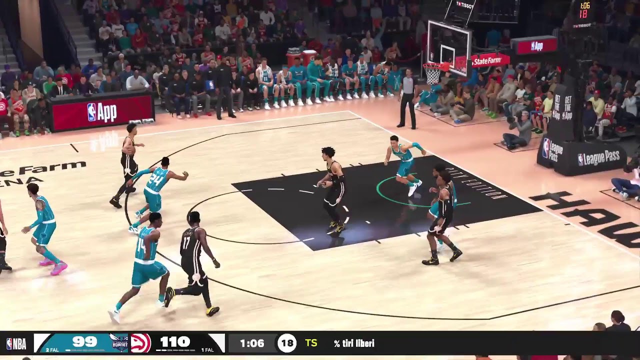 Hawks Hornets 2nd half
