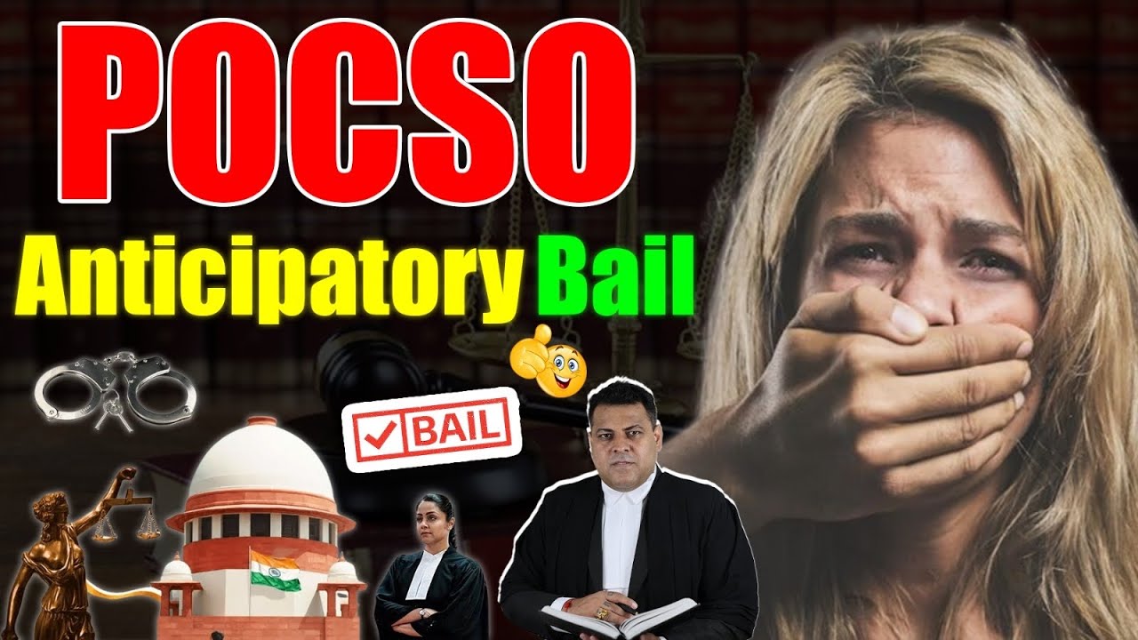 How will anticipatory bail be granted in POCSO Sec. 4,6? Full information👍