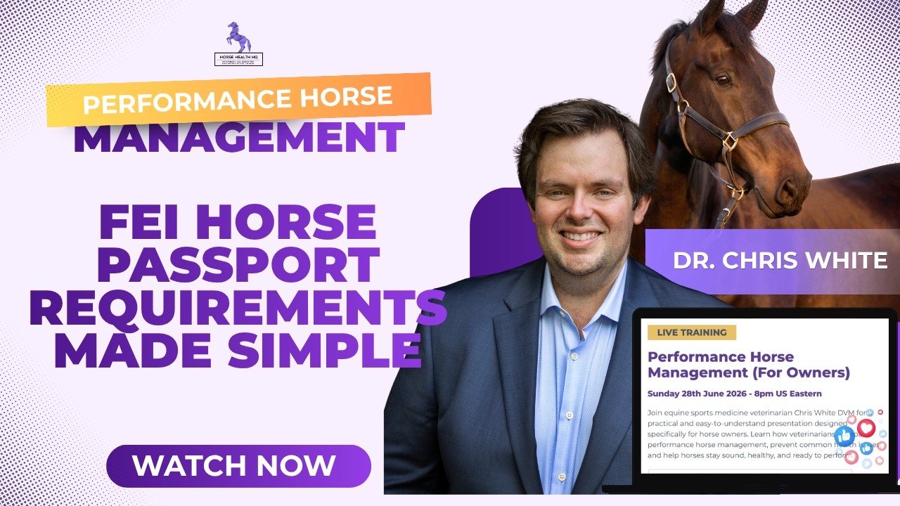 FEI Horse Passport Requirements Made Simple