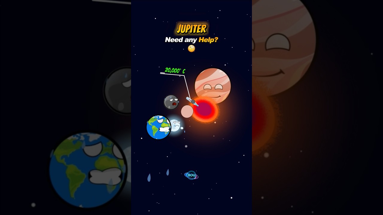 Earth VS Jupiter VS Sun VS Hottest Thing #cosmology #space #cosmolog #asteroseismology