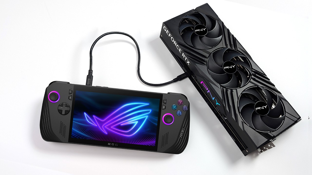 Немного лишнего | ROG Ally X + RTX 4090