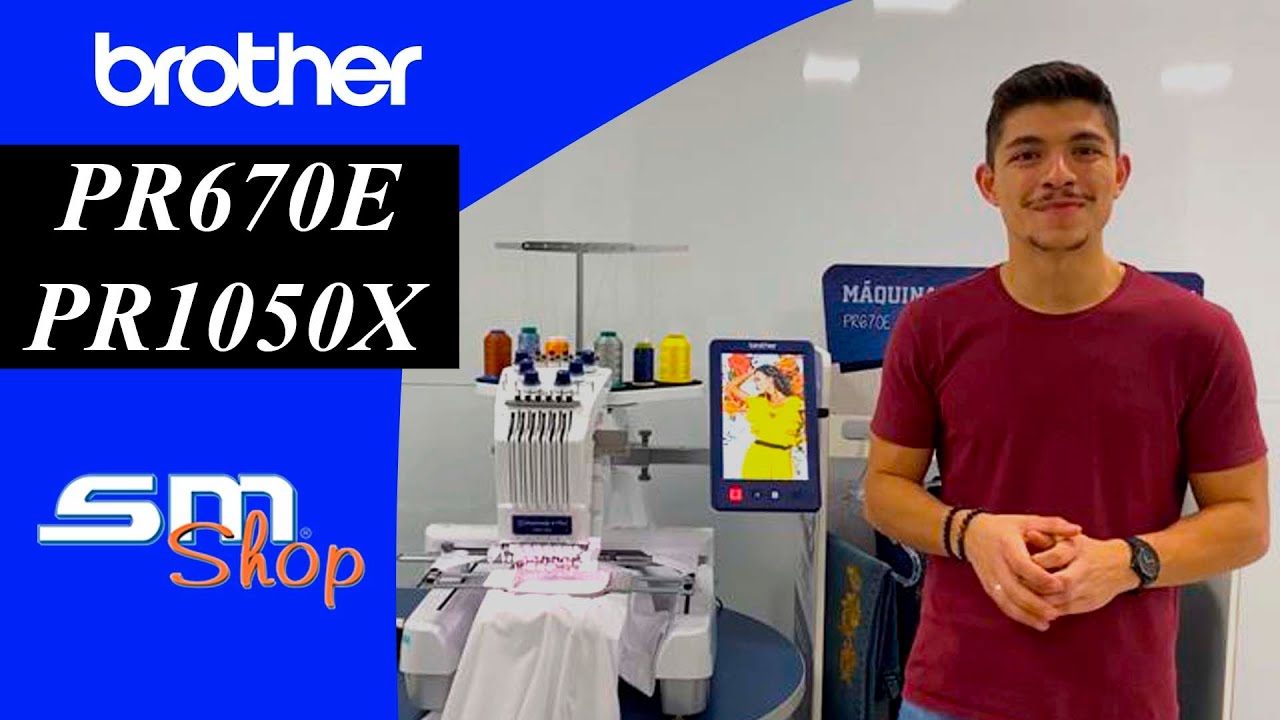 Máquina de Bordado Brother Pr670e e Pr1050x - Principais Características e Diferenciais