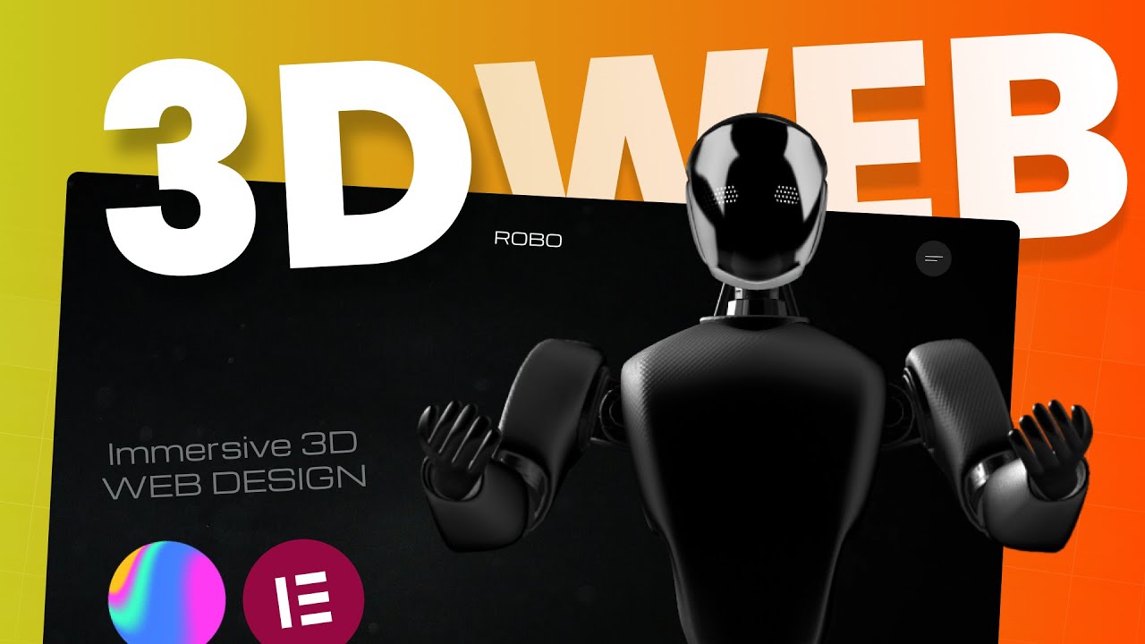 FREE 3D Elementor Website with Spline (Beginner Tutorial)