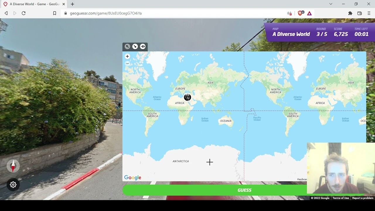 GeoGuessr Astronaut% - 20,537