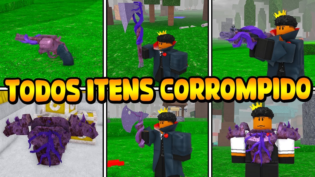 TODOS OS ITENS CORROMPIDOS NO 99 NOITES NA FLORESTA!!! (DESCOBRI O MAIS FORTE)