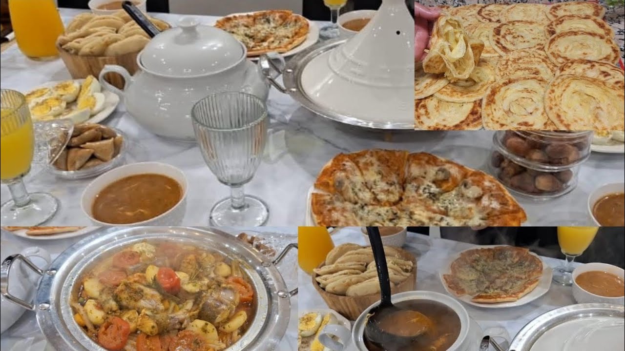 فطور كامل مكمول من فطور عشا صحور😋كلها بساطة و بنة بلا متخمي و لا تفكري و كيوجدو بسرعة البرق