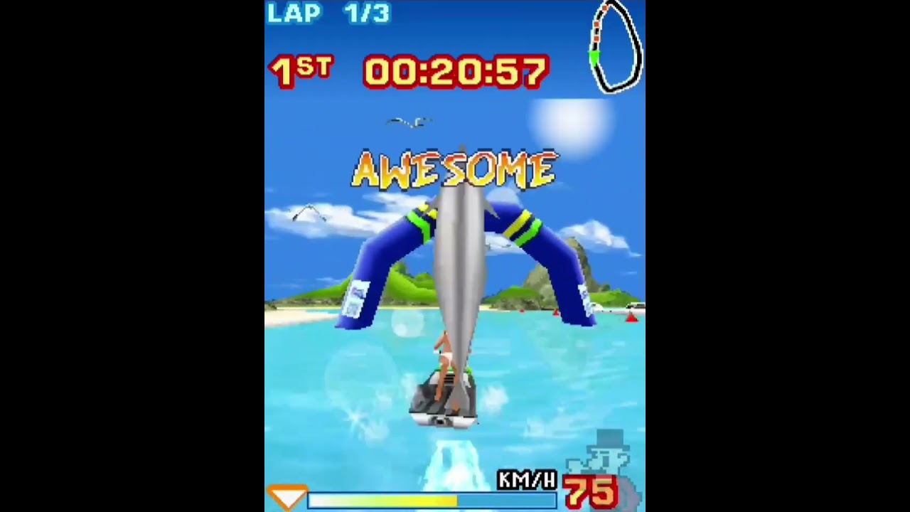 Turbo Jet Ski 3D Gameloft Java Mobile Gameplay