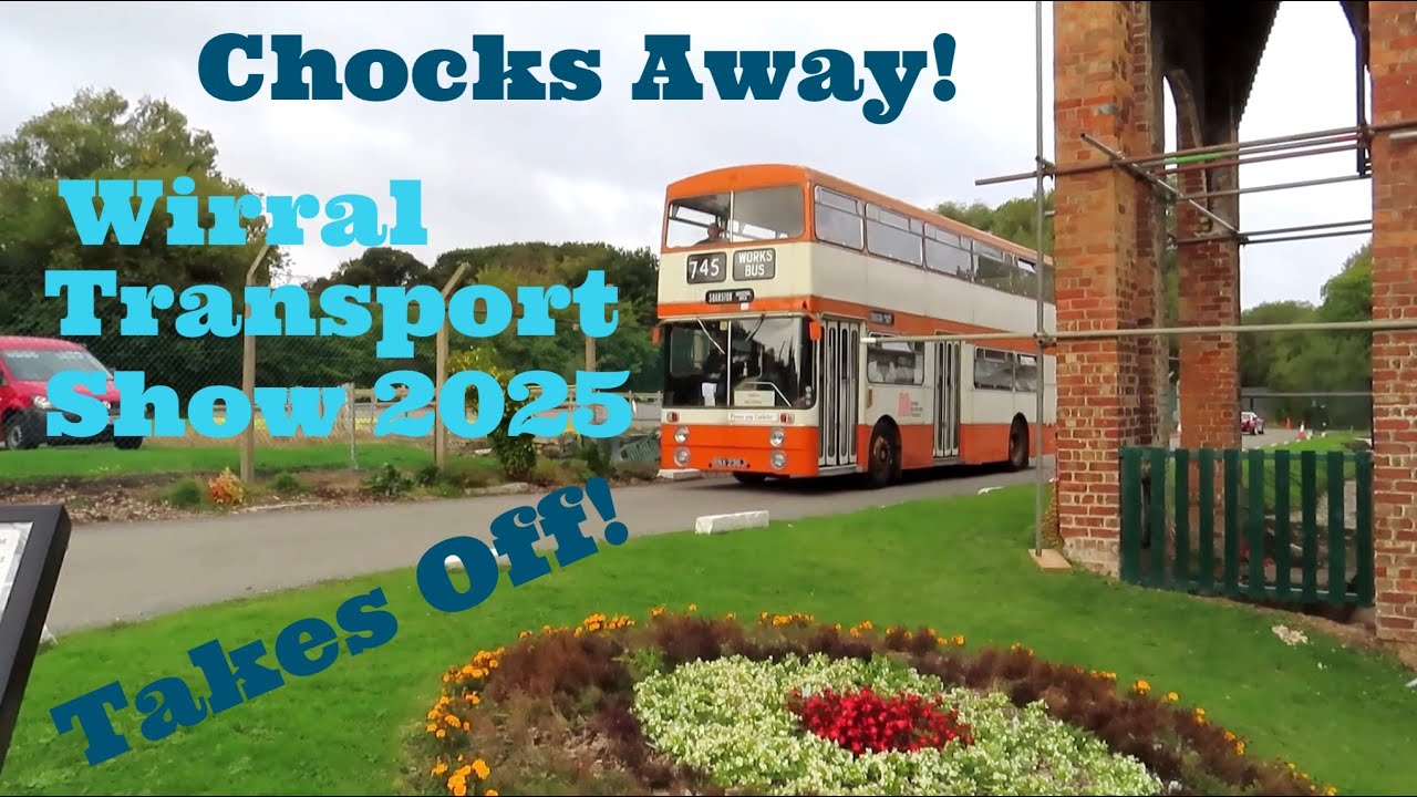 Good Morning!!!  Spending the morning at the Wirral Transport Show 2025 -  Hooton Park Hangars