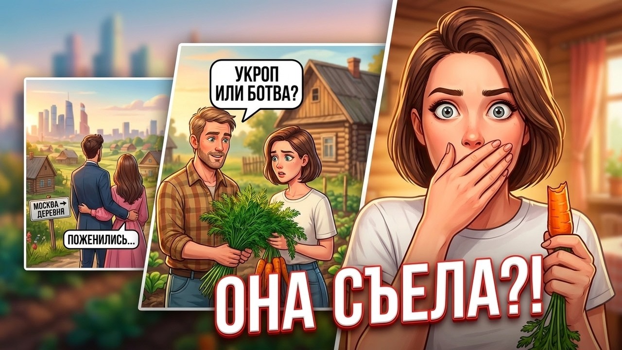 ТОПОВЫЙ АНЕКДОТ ПРО МОСКВИЧКУ И УКРОП