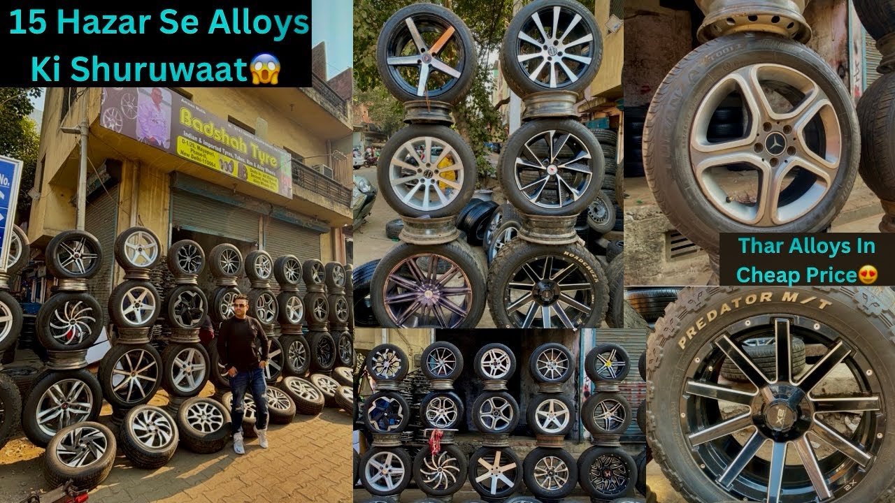 Cheapest price Neat And Clean Alloys Shop In Mayapuri || Har Car K Alloys Milegye Is Dukan Par 😱🔥