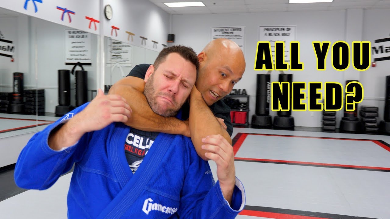 How do I avoid the Rear Choke | Wing Chun vs BJJ Brazilian Jiu jitsu