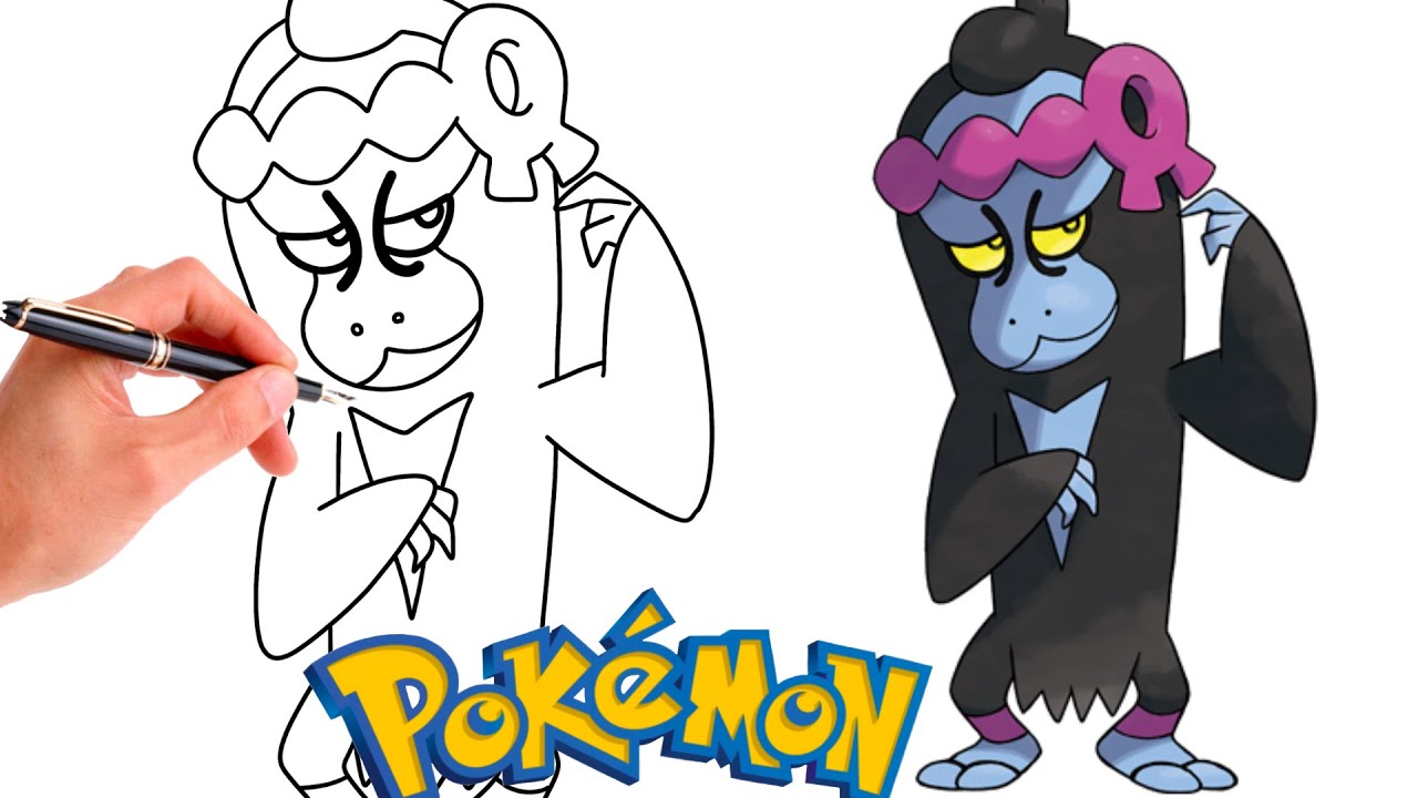 How To Draw MUNKIDORI POKEMON #1015 | Generation 9