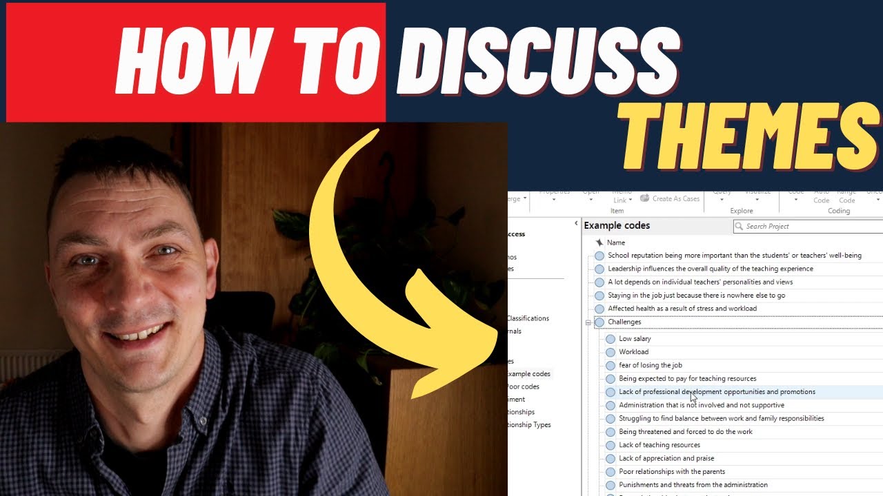 thematic analysis | how to discuss your themes (5 tips and 5 mistakes)