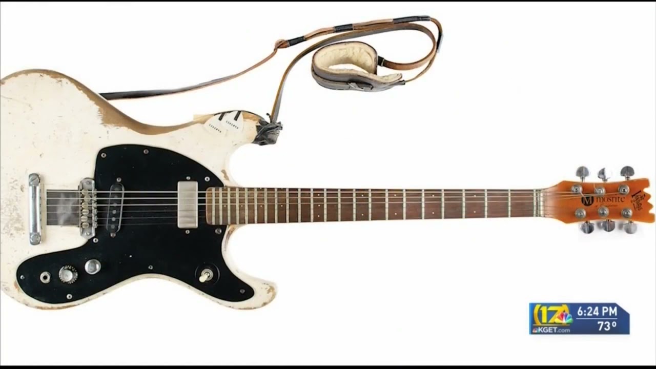 Johnny Ramone's Mosrite guitar sold for $937,500 at auction