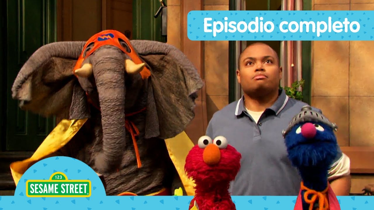 Elmo Sustituye a Súper Coco 🦸 | Sesame Street en Castellano | Episodio Completo