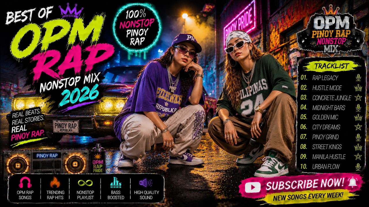 Best Pinoy Rap Music 2026 🔥 OPM Rap Songs Playlist