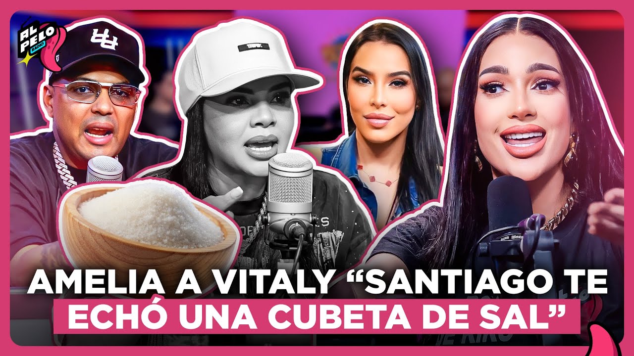 AMELIA ALCANTARA SACA EXPEDIENTE A VITALY S&Aacute;NCHEZ POR LLAMARLA &ldquo;SALADA&rdquo; EMBARRA A ALOFOKE 