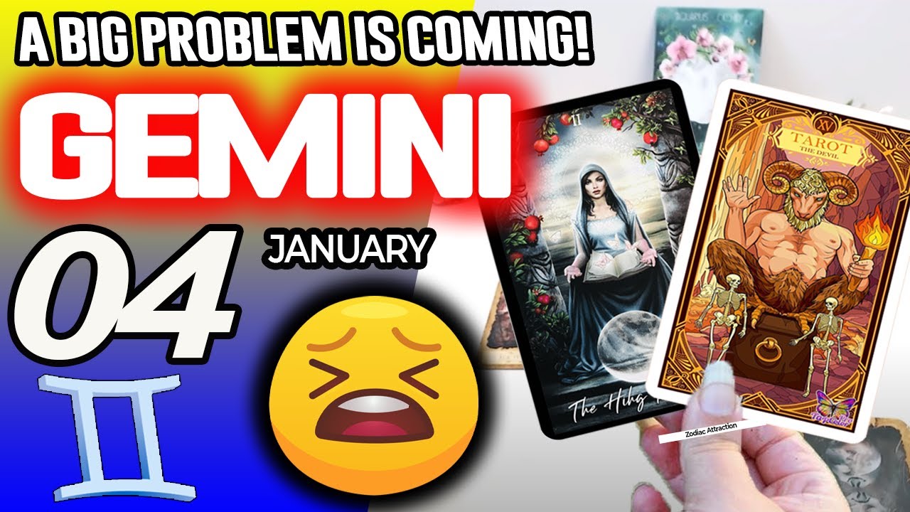 Gemini ♊😖A BIG PROBLEM IS COMING❗😡 horoscope for today JANUARY 4 2026 ♊ 