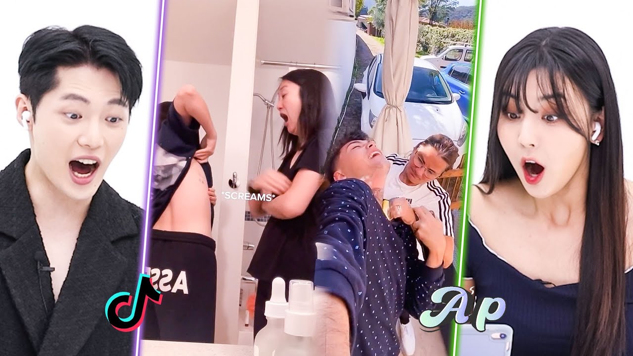 Все родители одинаковы?! Реакция 2 айдолов на розыгрыш TikTok «Tattoo» | асопо