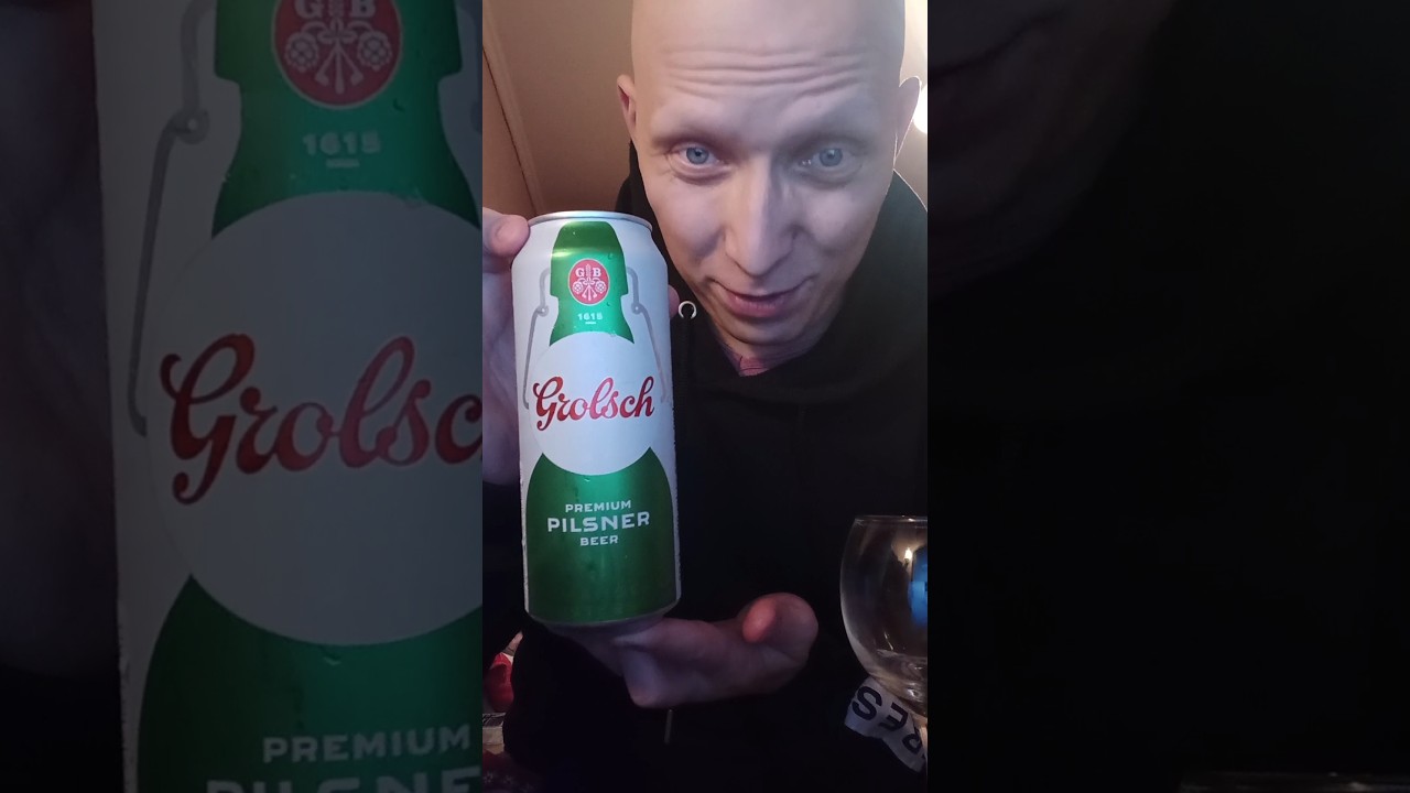 Пиво Grolsch premium Pilsner #пивозавр #обзор #пиво #shorts