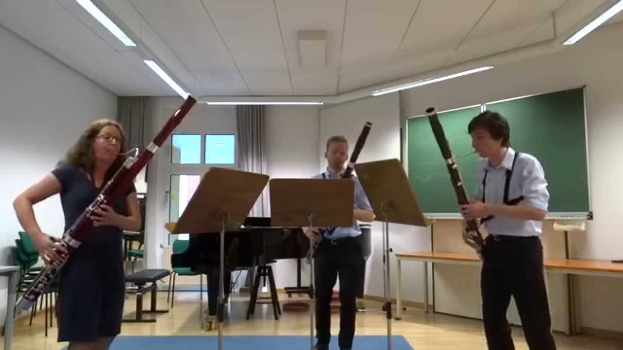 E.Bozza : Divertissements pour trois Bassoons