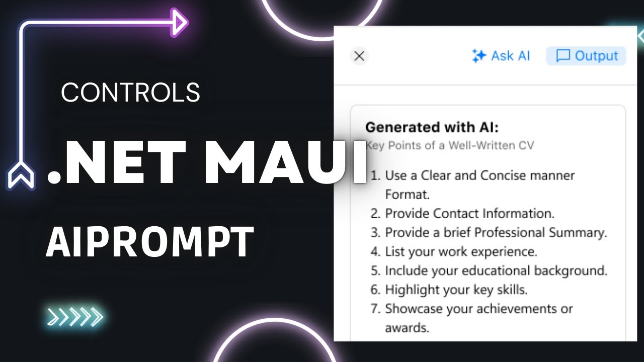 Discover the AI Prompt Control in .NET MAUI: Integrate AI into Your Apps with Telerik!
