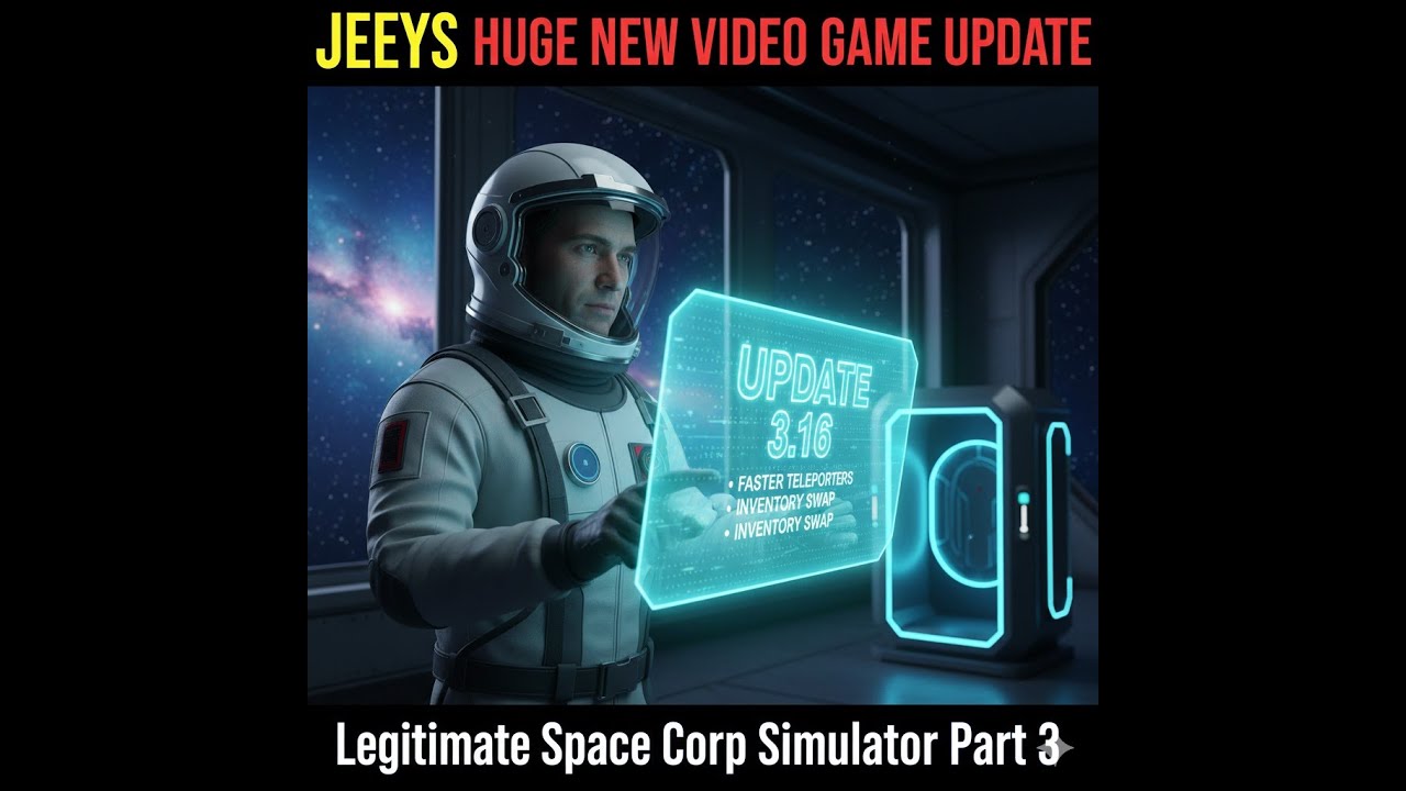 MY STATION IN VIDEO GAME GOT AN UPGRADE!🛰️Legitimate Space Corp Sim LLC 3 #videogame #ohhaiyo #jeeys