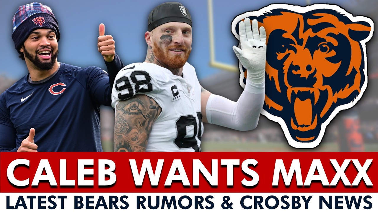 Caleb Williams WANTS Maxx Crosby In Chicago? Latest NFL News & Chicago Bears Rumors