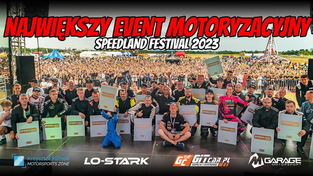Największy event Motoryzacyjny - SPEEDLAND Festival 2023