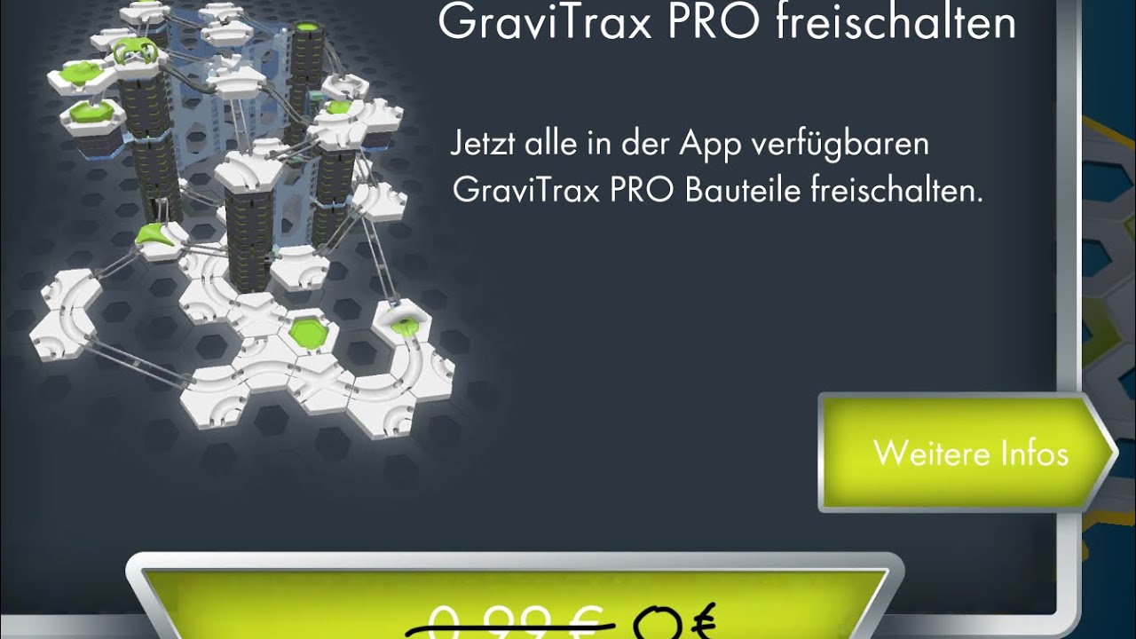 Mit diesem Trick bekommt ihr in der App  Gravitrax Pro gratis