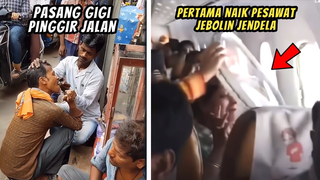 CUKUR SEGALA BULU ADA DINEGARA INI?! MOMEN NGAKAK WARGA PRINDAVAN PART 2