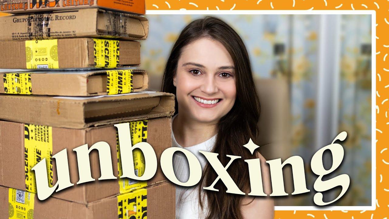 UNBOXING l Lançamentos de Livros Lindos