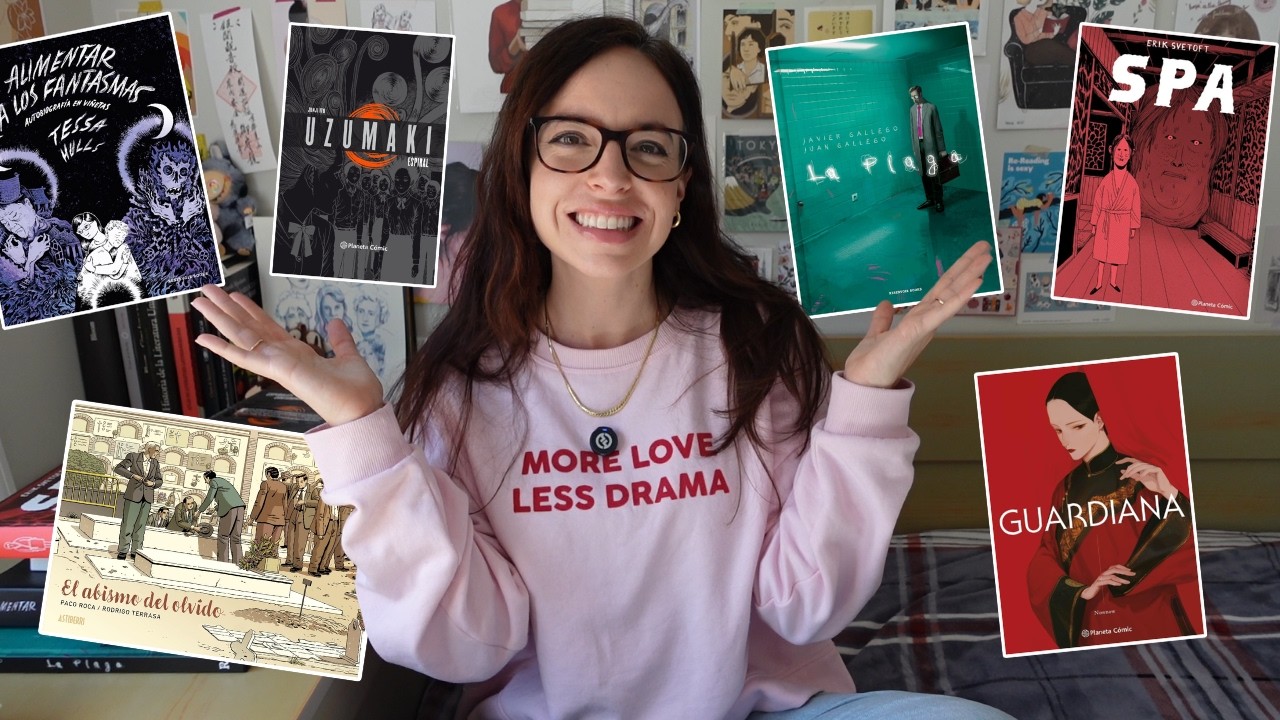 MEJORES LECTURAS  de los &uacute;ltimos meses de NOVELA GR&Aacute;FICA y manga (todos espectaculares)