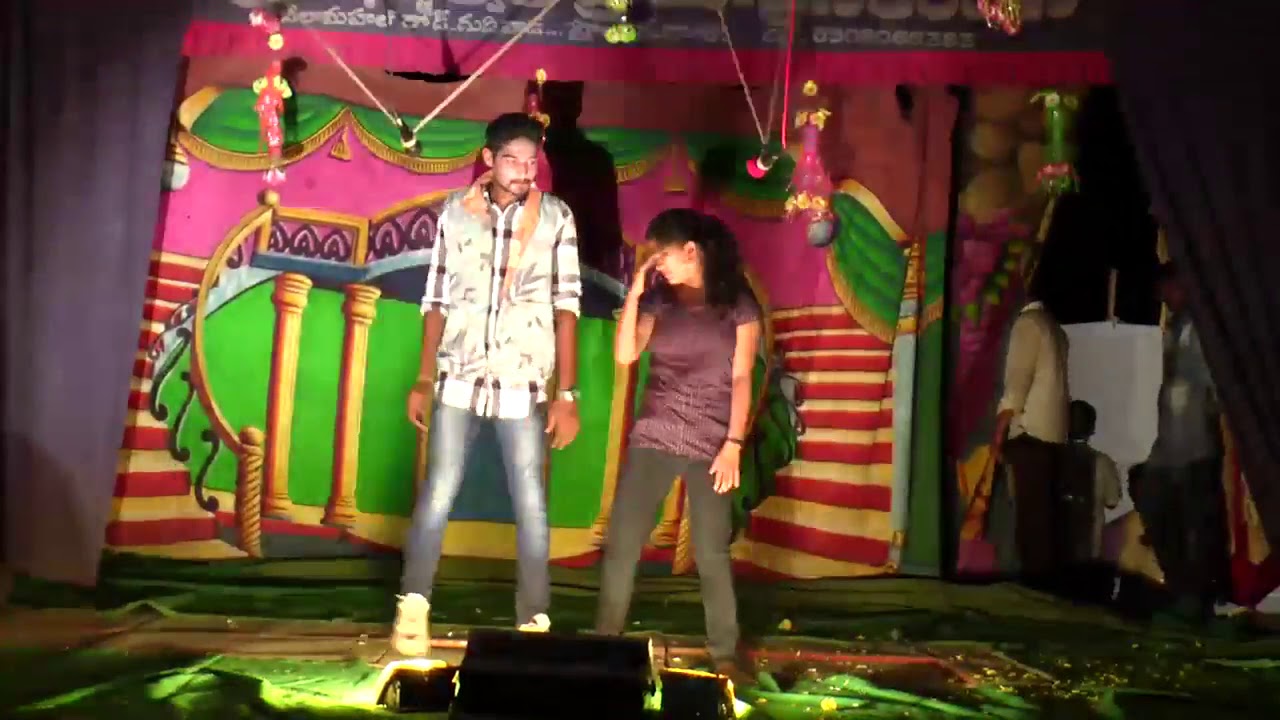 Latest recording dance 2018 - Andhra Village Midnight Dance _ Festival Recording Dance