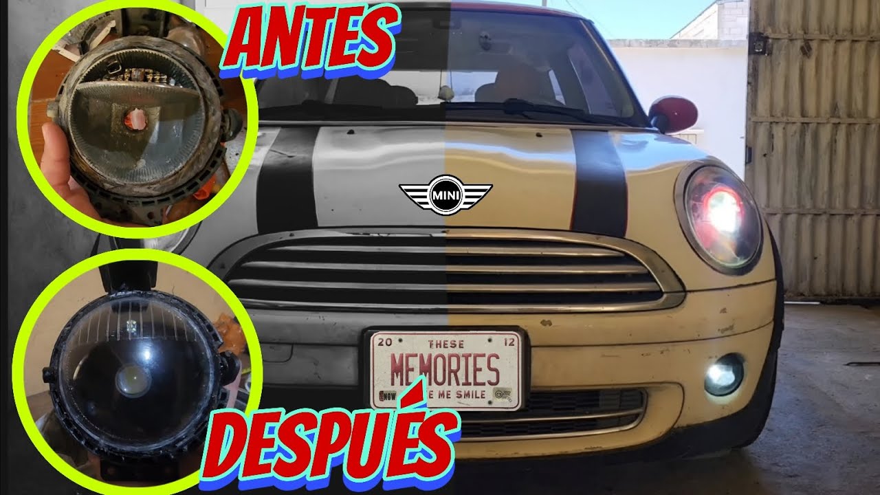 Restauración de las luces de niebla mini Cooper / Jireh DC