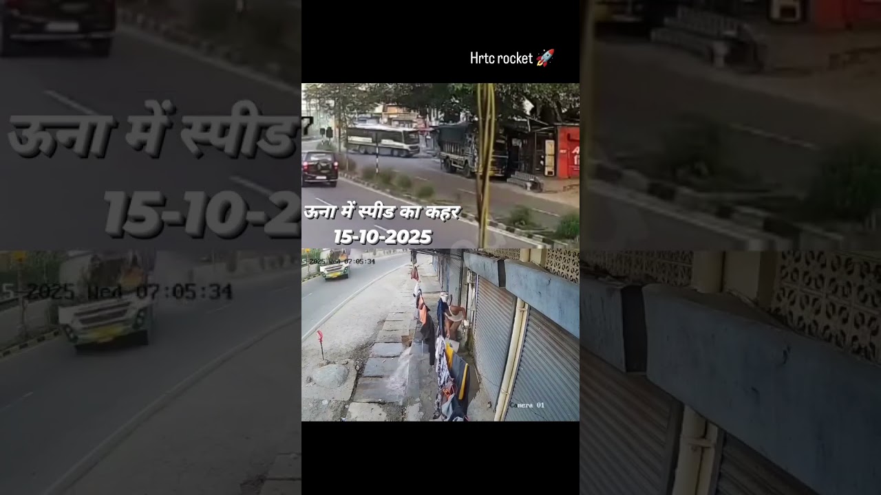 Heart-stopping moment in Himachal: HRTC bus narrowly escapes deadly crash #trending #shortsfeed