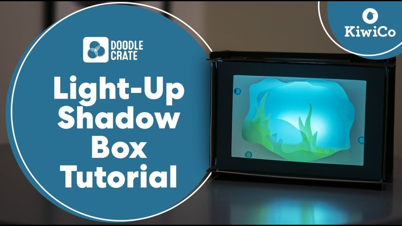 How to Build a Light-Up Shadow Box | Doodle Crate Project Instructions | KiwiCo