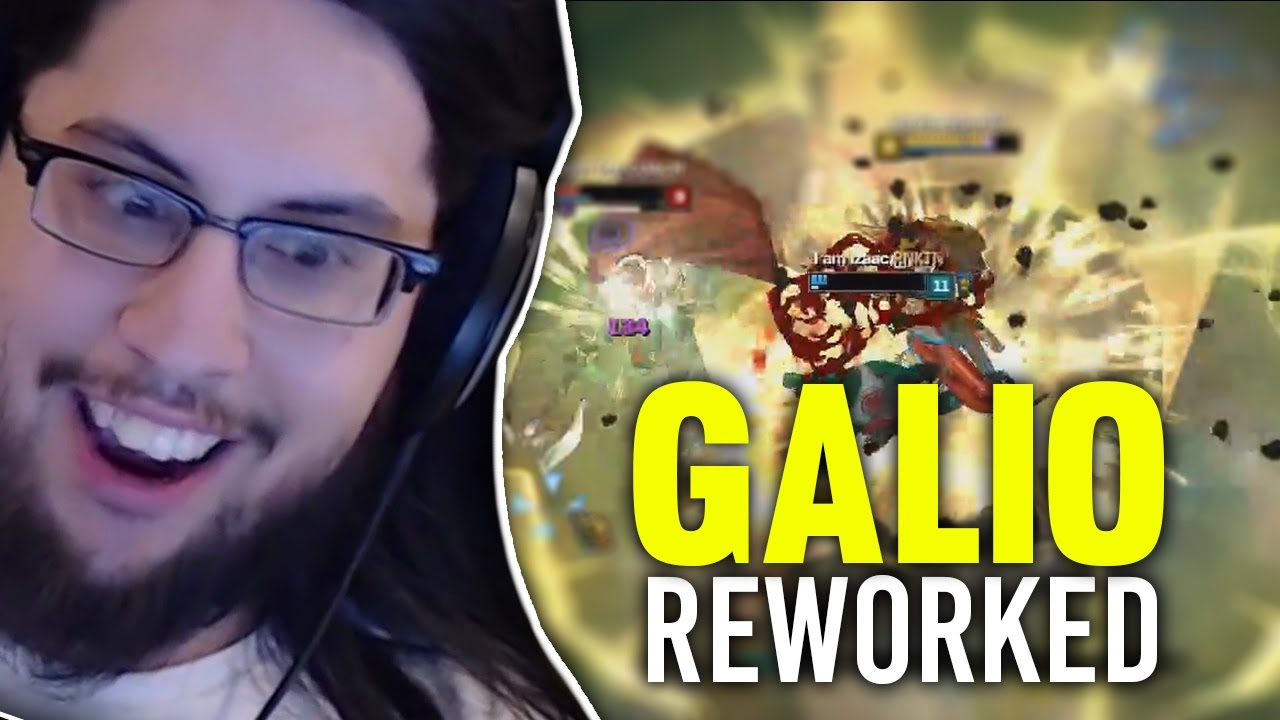 Imaqtpie - NEW GALIO IS...?
