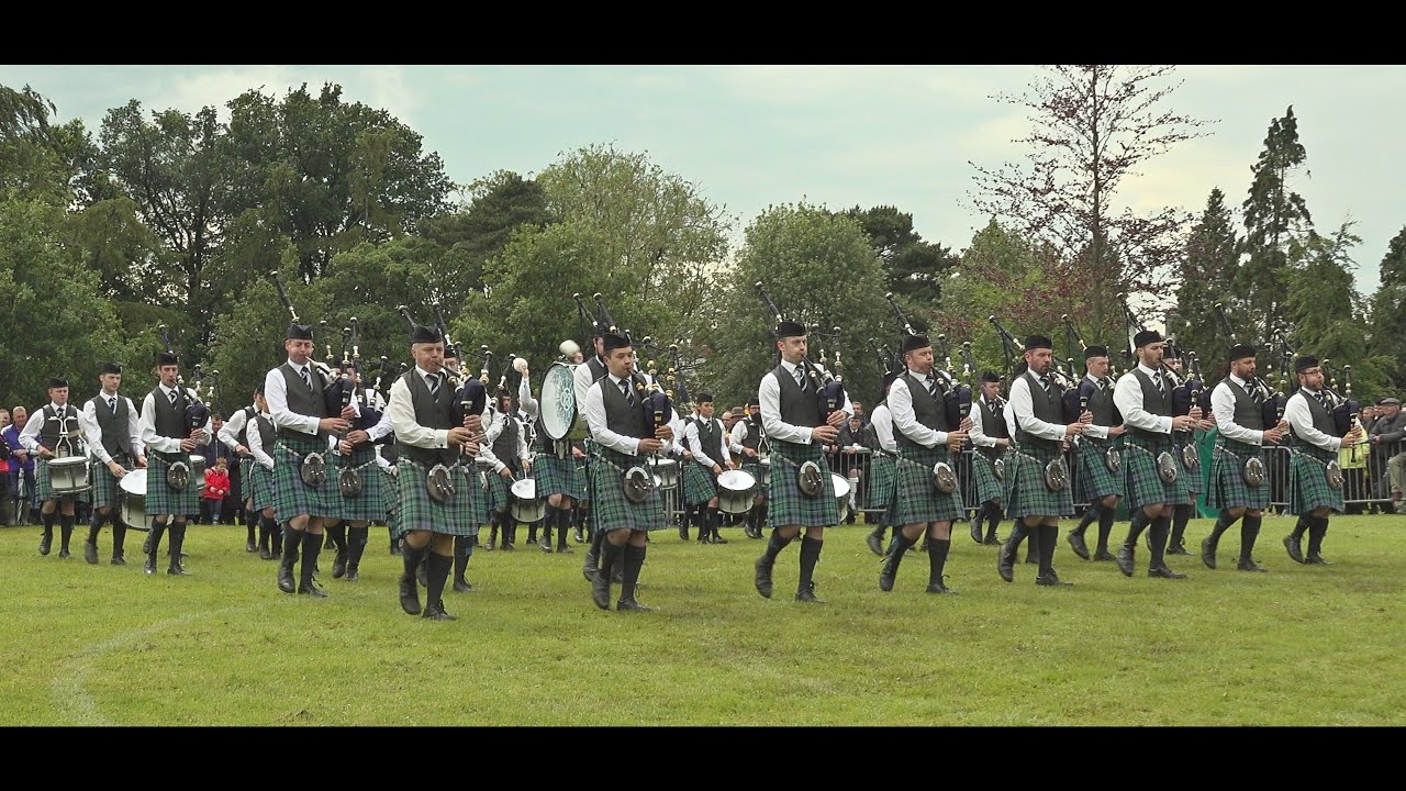 New Medley by Inveraray & District Pipe Band at the 2019 UK Championships in Lurgan