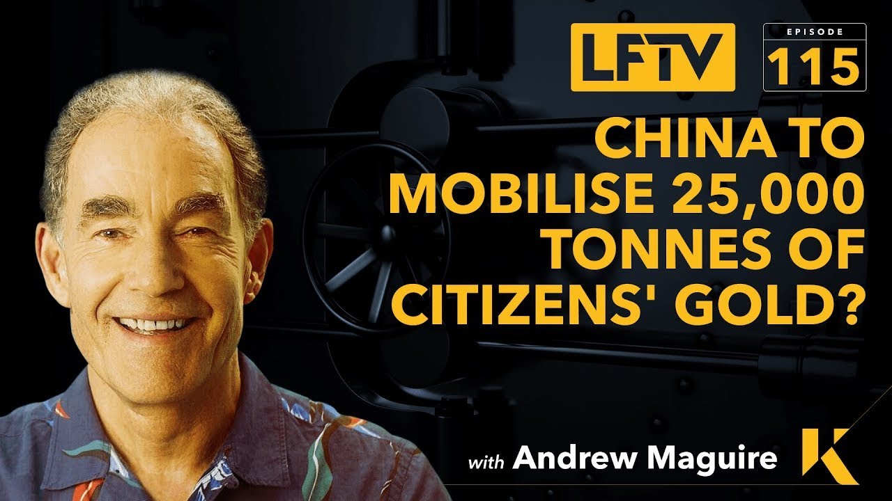 China to mobilise 25,000 tonnes of citizens' gold? - Live From The Vault Ep:115