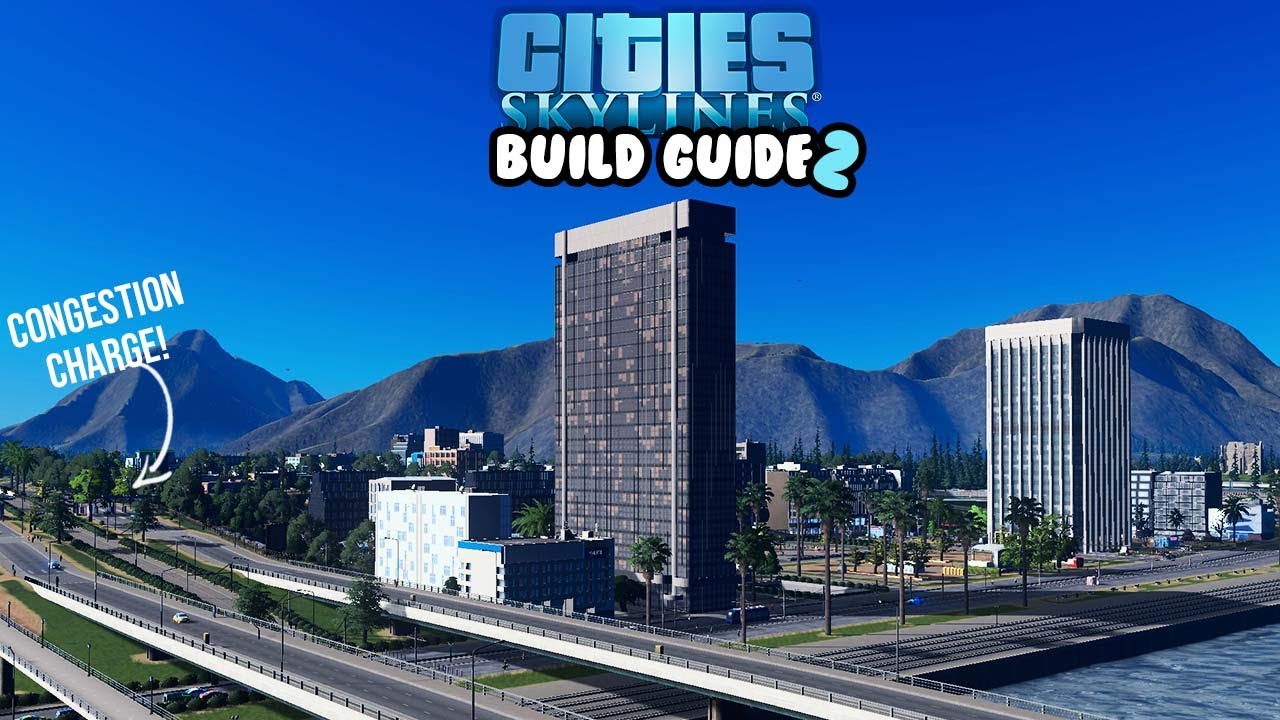 How To Transition From Low To High Density In Cities Skylines! | 25 Tile Build Guide