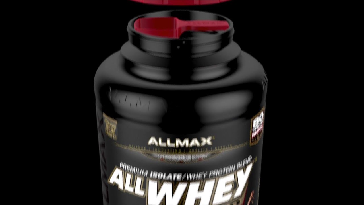 ALLMAX ALLWHEY Gold with SCOOP-LOCK&trade; Technology
