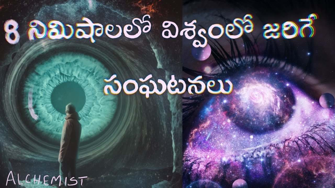 8 Minutes Space Journey by Alchemist, Universe documentary in telugu,  A Journey to the universe