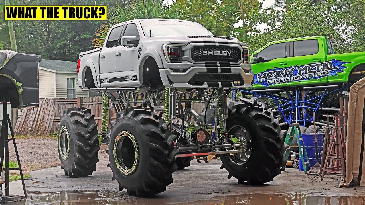 775HP 2023 Shelby F150 Mega Truck built by Heavy Metal Fab | What The Truck?